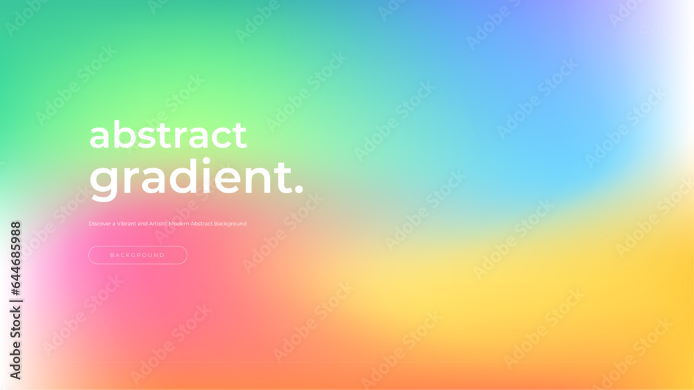 Canvas Prints colorful modern abstract gradient background