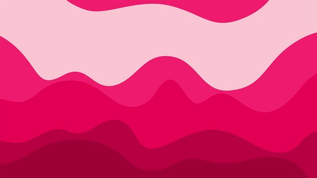 Pink gradient liquid shape background. Pink abstract background animation.