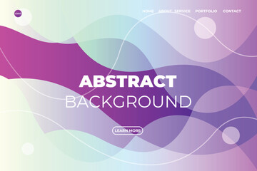 Abstract background with dynamic effect, Motion vector Illustration, Trendy gradients Background