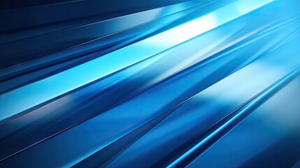 Fototapeta premium Abstract blue shinny shape background, blue gradient textures