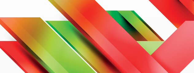 Dynamic minimalist abstraction with play of straight gradient lines. Interplay of colors and precise alignment creates an ever-moving tapestry, offering both simplicity and visual allure