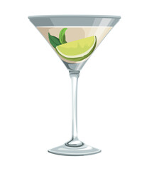 fruit drink and leaf icon