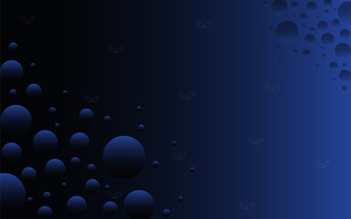 Floating geometric elements pattern. Simple abstract vector background texture design.