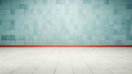 Fototapeta premium empty room with floor