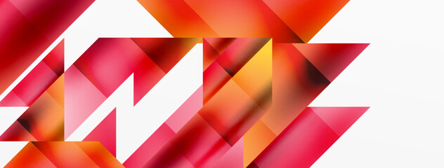 Captivating vector abstraction. Triangles interlock in mesmerizing dance, crafting dynamic geometric backdrop. Fusion of shapes and angles creates artful symphony of modern design