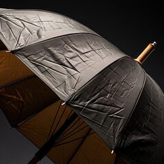 umbrella on the ground, generative ai