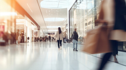 people in the shopping