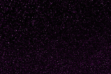 Starry night sky. Purple violet galaxy space background. 