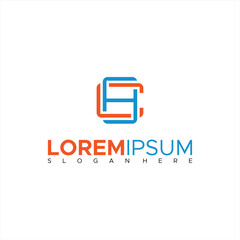 Fototapeta premium initial letter CB logo design template vector