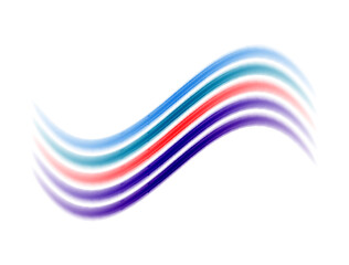 A vibrant and playful design featuring rainbow-color lines arranged in a dynamic composition, perfect for adding a pop of color to any project