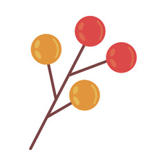 branch with berries icon
