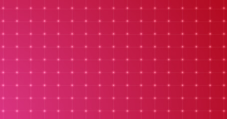 Digital technology animated Grid Background. Digital small square and dots flashing data technology ai cybersecurity encryption tech. Scientific computer science motion graphic.