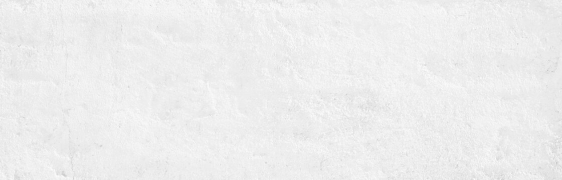 Light original background image of an ultra-wide format (banner) of a surface with a texture of plaster or light natural stone.