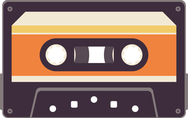Retro compact cassette