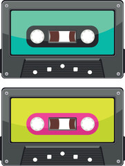 Retro compact cassette