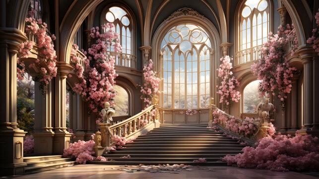 Prince and Empress wedding background