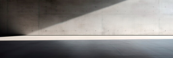 abstract architectural background capturing the interplay of light and shadow on a stark concrete wall