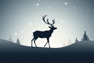 Reindeer Minimal Style