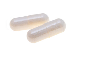 medical capsules isolated