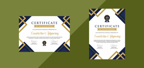 certificate template for business corporate online education