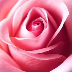 Pink rose extreme close up