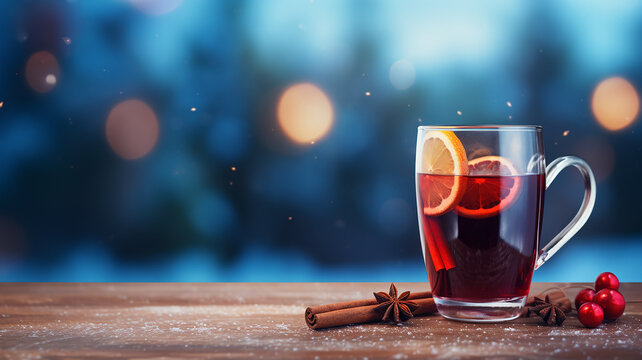Gl&uuml;hwein zum Weihnachtsfest
