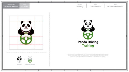 PANDA DRIVING TRAINING - LOGO & BRAND GUIDE