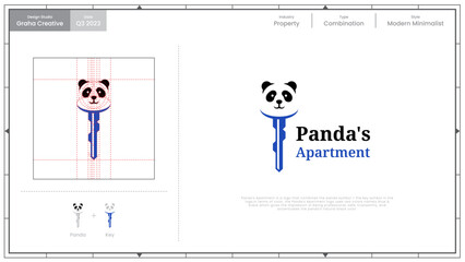 PANDA'S APARTMENT - LOGO & BRAND GUIDE