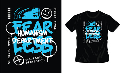 brutalism graffiti streetwear artwork trendy shirt design editable template