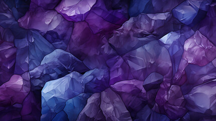 purple polygon background