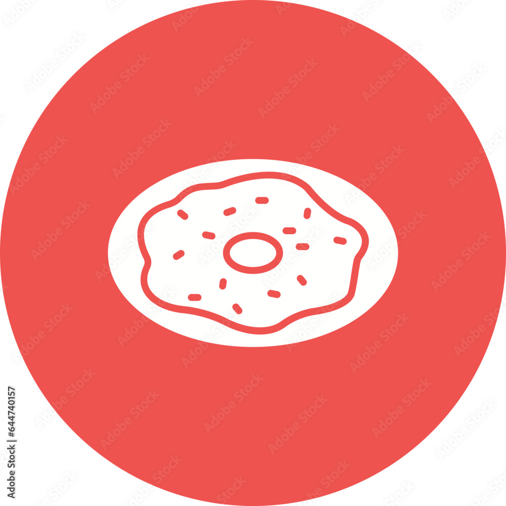 Poster omelette icon