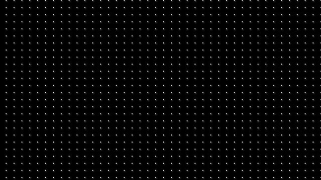 White Moving dots tech background, simple and classy dotted texture background