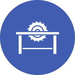 Naklejka premium Table Cutter Icon
