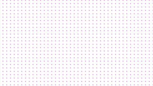 Pink Moving dots tech background, simple and classy dotted texture background