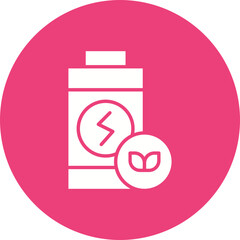 Bio Battery Icon