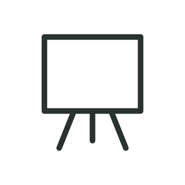 Wooden Easel Icon Stock Illustration - Download Image Now - Easel,  Isometric Projection, Art - iStock