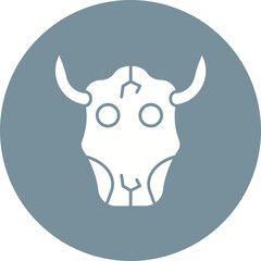 Bull Skull Icon
