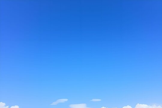 A picture of clouds in the blue sky. no.49. Generative aI.