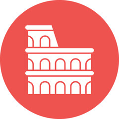 Fototapeta premium Colosseum Icon