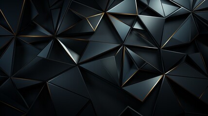 Abstract geometrical backdrop in black. Concept of a modern form..