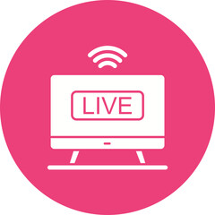 Live Broadcast Icon