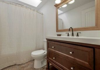 Modern bathroom interior