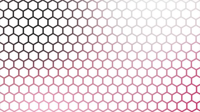 Futuristic Colorful surface hexagons tiles. Trendy simple and minimal geometrical hexagon background