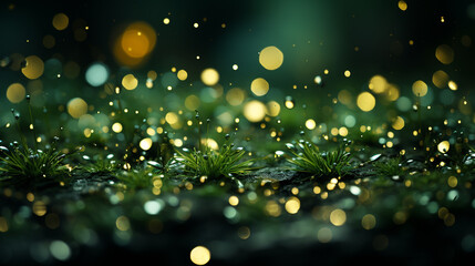 Background green Bokeh