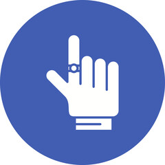 Ring in Hand Icon