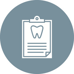 Dental Record Icon