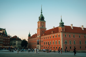 Fototapeta premium The Royal Castle in Warsaw, Poland
