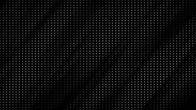Abstract dynamic white dots background .Motion modern animation background