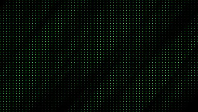 Abstract dynamic Green dots background .Motion modern animation background