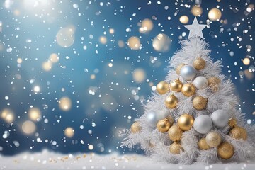 Fototapeta na wymiar christmas background. new year greeting card. selective focus christmas background. new year greeting card. selective focus christmas background with fir tree